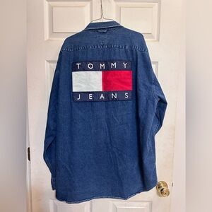 Tommy Hilfiger Classic Blue Denim Shirt